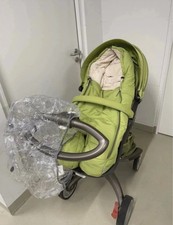 Stokke xplory kinderwagen mit viel zubehör gebraucht