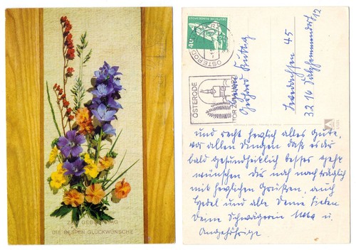 127154 blumen gebrutstag - -,