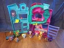 LPS Littlest Pet Shop Haus mit 10 Figuren und Zubehör
