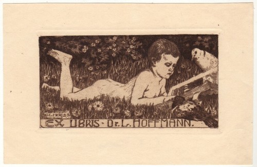 Eugen ludwig hoess exlibris - eugen,