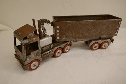 Lkw mit anhänger auflieger - lkw,