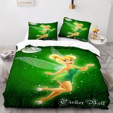 Tinker Bell Bettwäsche Set 80x80 Kissenbezug 135x200 200x200 220x240 BettbezugYF