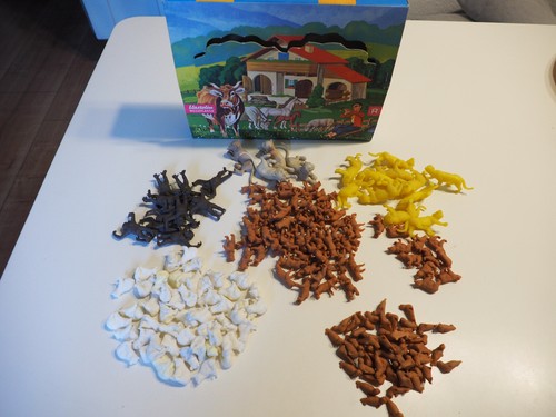 Elastolin weichplastik tiere - weichplastik,