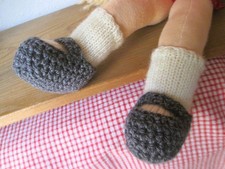 Puppenschuhe + Strümpfe