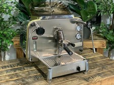 FAEMA E61 LEGENDE 1 GRUPPE NAGELNEUE EDELSTAHL-ESPRESSO-KAFFEEMASCHINE CAFE