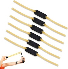 6er Set Steinschleuder Gummi