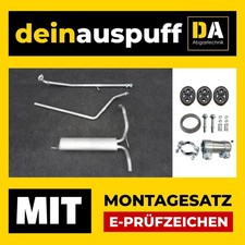 Auspuffanlage für Peugeot 107 1.0 Auspuff D204