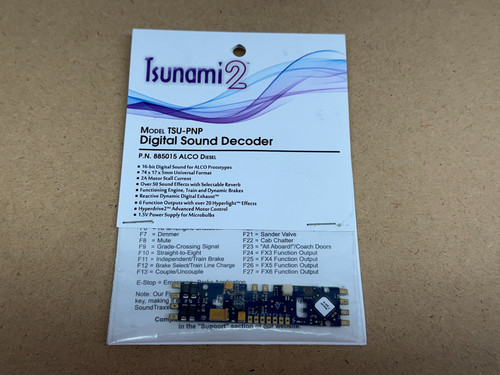 Soundtraxx tsunami2 - soundtraxx,