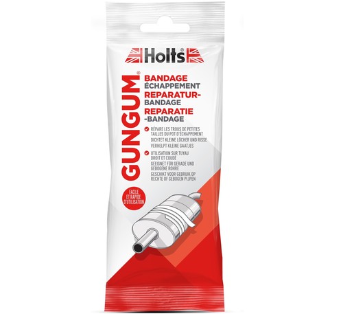 Holts gun gum auspuff - 2x,