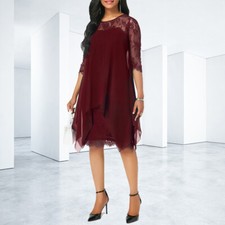 Damen Abendkleid Midi