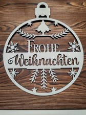Türschild Frohe Weihnachten