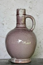  Krug M shabby style, Vintage Deco antik Pink craquele Keramik  BRYNXZ