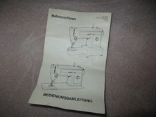 Anleitung Handbuch Gebrauchsanweisung  Horten  Nähmaschine 