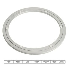 Drehteller 450mm Drehlager Drehplatte Drehscheibe Drehkranz Lenkkranz Drehtablet