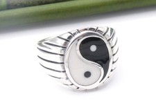 Silberring Bandring Motiv