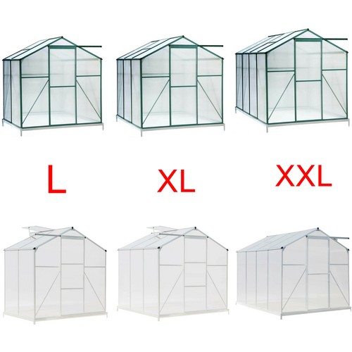 Aluminium gewächshaus - aluminium,