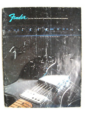 FENDER 1973 KATALOG PROSPEKT 68xA4 SEITEN, HOCHWERTIGE FARBBILDER, ORIGINAL