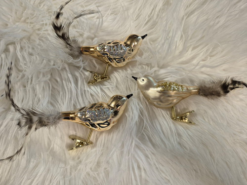 Vögel christbaumkugel - ,