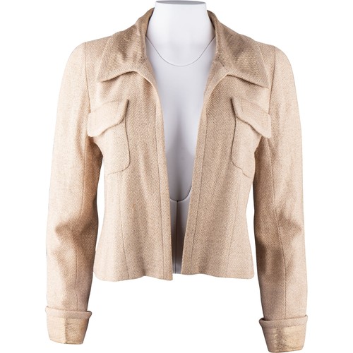 Chanel golden glitter tweed - golden,