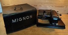AEG Mignon Einhand Schreibmaschine Modell 3 Zeigerschreibmaschine um 1920