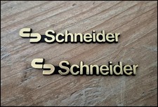 SCHNEIDER  Original   Schrift  / Schriftzug   Sterioanlage Lautsprecher Boxen