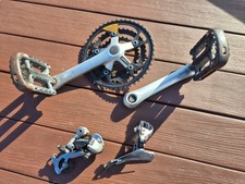 SHIMANO EXAGE 300/400 LX  Kurbelset Schaltwerk Umschalter Vintage