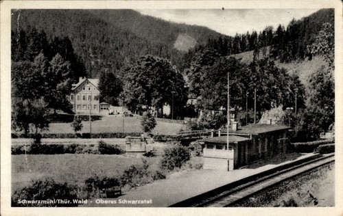 Meuselbach schwarzmühle - ak,