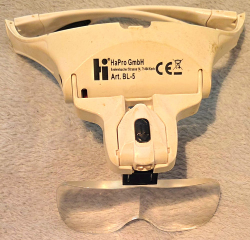 Led lupenbrille hapro - led,