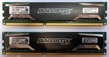 Crucial Ballistix Sport 16GB KIT, 2x 8GB SDRAM, DDR3 - 1600 Mhz, PC3 - 12800