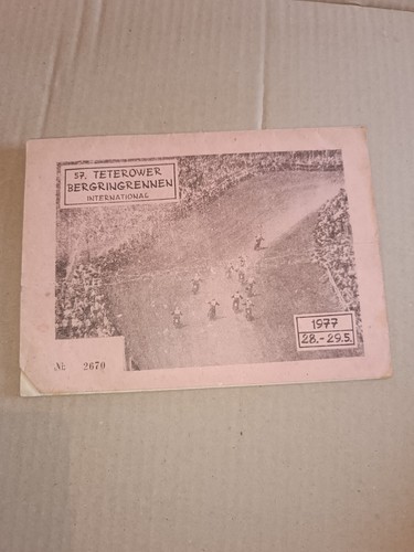 Bergrennen teterow 1977 - 57,