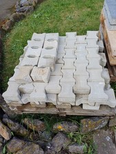 Doppel-T Verbundpflaster, grau, 15,5cm x 18cm x 8cm, ca. 3qm