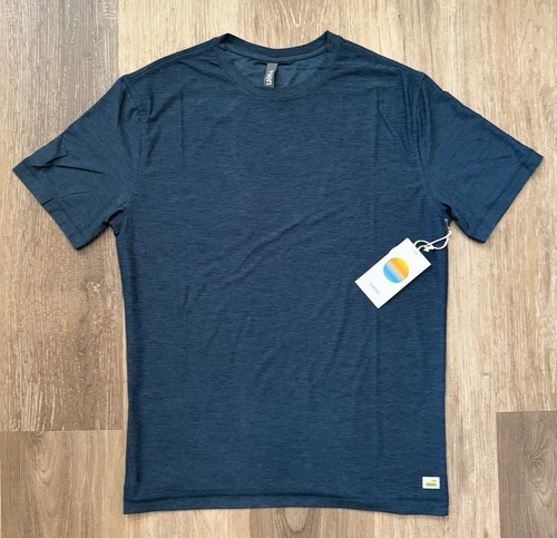 Vuori strato tech tee navy - vuori,