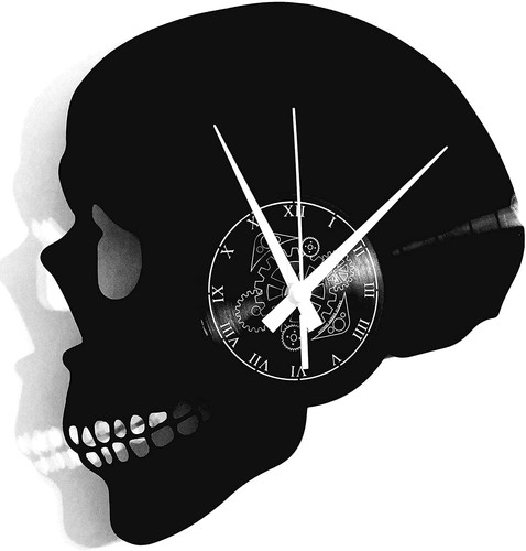 Wanduhr totenkopf - totenkopf, –