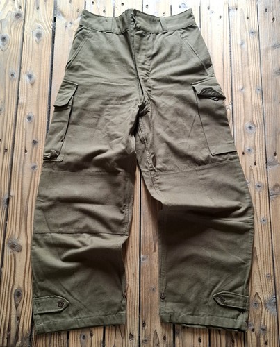 Vintage militär cargo hose - militär,