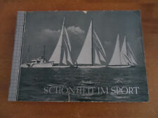 Seltenes Sammelbilderalbum: Schönheit im Sport- kompl. - v. 1934 - fast 100  J.