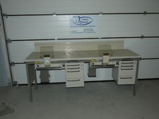 KaVo 2er Arbeitstisch  Lobortisch  inkl. Absaug ,Absaugmaul Arbeitsblock 00743