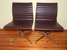 2 x Eames Chair,Herman Miller,Bürostuhl,Konferenzstuhl,Chrom,Aluchair
