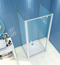 Duschkabine 80x80/90x90cm U-Kabine U-FORM Duschabtrennung 5mm Glas Dusche H185cm
