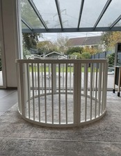 Laufgitter 1 15 M Weiß Holz Baby Laufstall  Rund nur Selbstabholer, Koeln