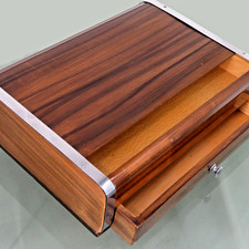 Art Deco roll top Schreibtisch