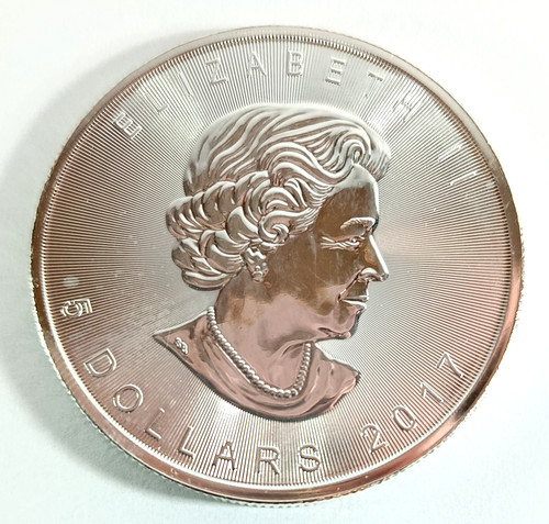 Maple leaf silbermünze 2017 - leaf,