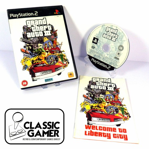 Grand theft auto iii - iii, (ps2)