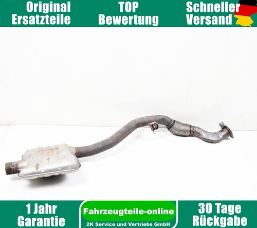 Mittelschalldämpfer abgasrohr - mittelschalldämpfer,