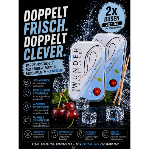 Wunder zahnstocher cherry - wunder,