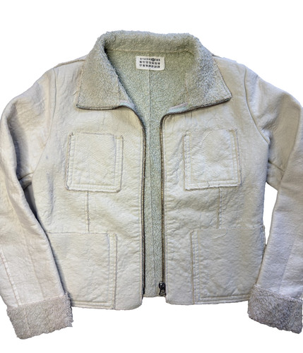Mm6 maison margiela shearling - maison,