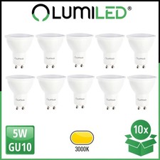 10x LED Leuchtmittel GU10 5W