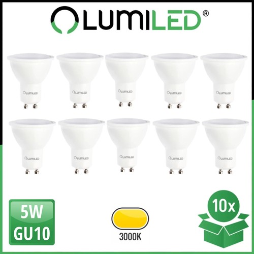 10x led leuchtmittel gu10 - 10x,