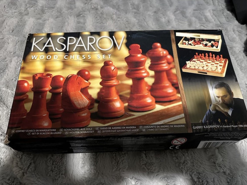 Kasparov holz schachspiel - schachspiel,