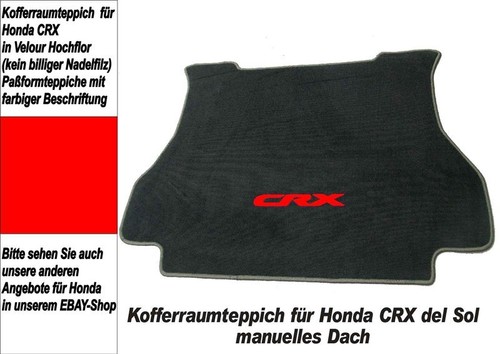 Kofferraum teppich crx targa - teppich,