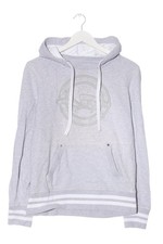 SANSIBAR SYLT Kapuzensweatshirt Damen Sweat Gr. DE 34 hellgrau Casual-Look